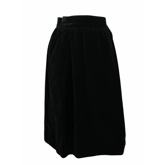 YSL wrap velvet skirt - Picture 1 of 8
